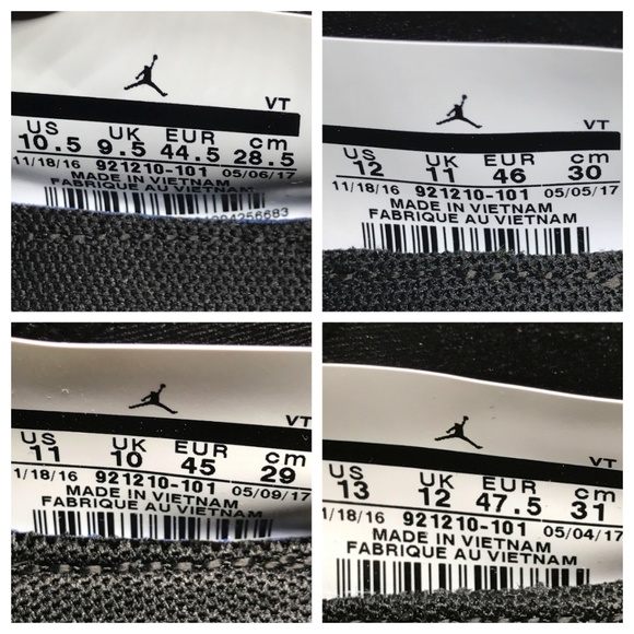 NEW Jordan Trainer 2 Flyknit Black White and Red - Picture 8 of 8